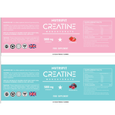 ⁦Optimum Nutrition Electrolyte 264g, Nutrifit Creatine Gummies 30 serv + Shaker⁩ – תמונה ⁦6⁩