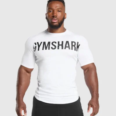 Gymshark Prime T-Shirt muscle fit White