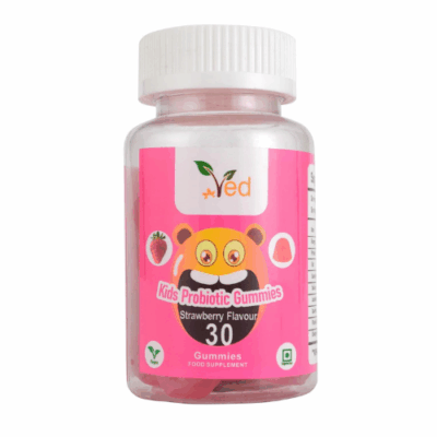 Probiotic Gummies for Kids – 30 Chewable Strawberry-Flavored Gummies for Digestive & Immune Support AMZ