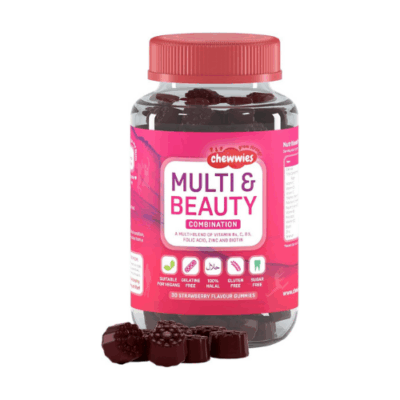 Women's Multivitamin and Mineral Gummies – 60 Chewable Gummies for Immune Support, Energy & Skin Health AMZ