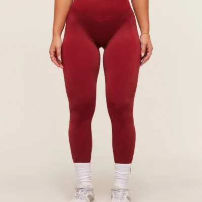 Gymshark x Analis Seamless Leggings - Reps Red/Carmine Red