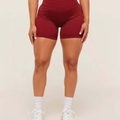 Gymshark x Analis Seamless Shorts - Reps Red/Carmine Red