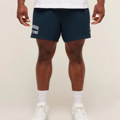 Gymshark Lifting Mesh 5" Shorts Navy