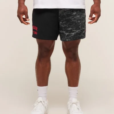Gymshark Lifting Mesh 5" Shorts Ash Grey