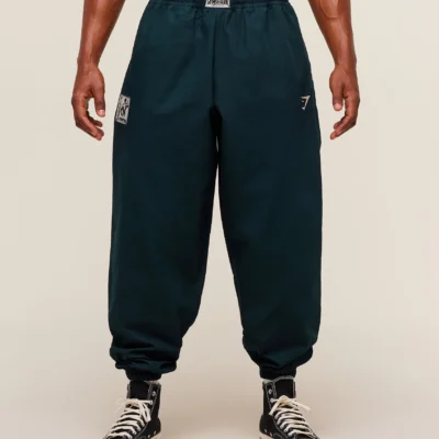 Gymshark Pumper Pants Deep Petrol Blue