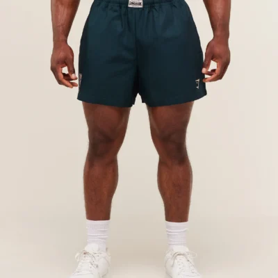 Gymshark Pumper Shorts 5" Deep Petrol Blue