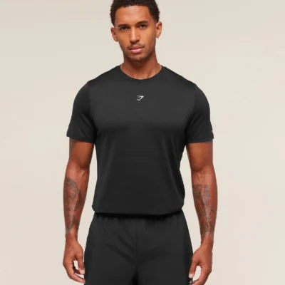 Gymshark Running T-Shirt Black