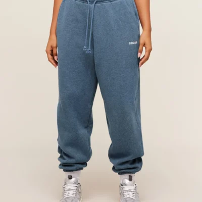 Gymshark Cosy Luxe Cuffed Joggers Bros Compound Blue Marl