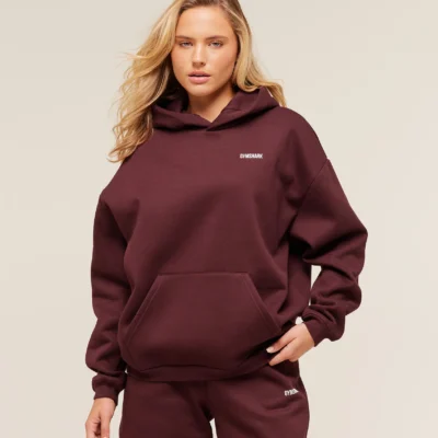 Gymshark Cosy Luxe Hoodie Rich Maroon