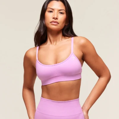 Gymshark Vital Sports Bra Sour Pink Marl