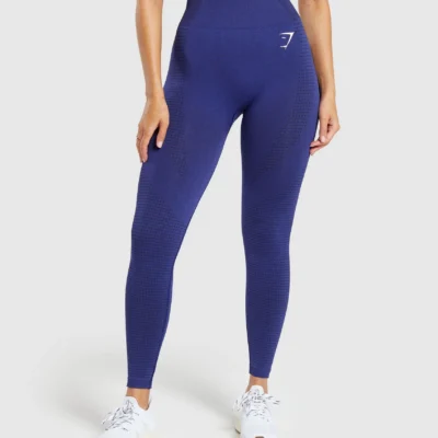 Gymshark Vital Leggings Cobalt Purple Marl