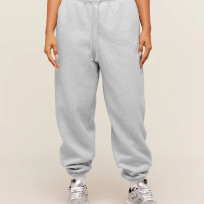 Gymshark Cosy Luxe Cuffed Joggers Bros Soft Grey Marl