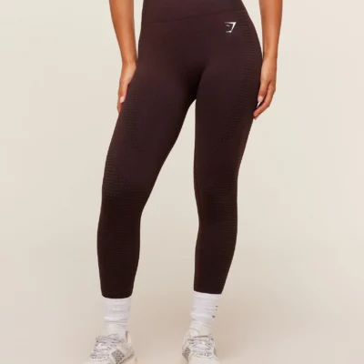 Gymshark Vital Leggings Rich Maroon/Marl
