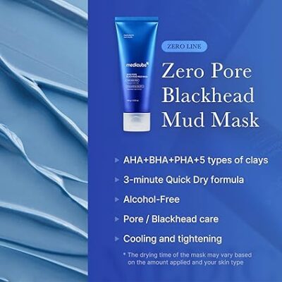 ⁦medicube Zero Pore Blackhead Mud Facial Mask AMZ⁩ – תמונה ⁦5⁩