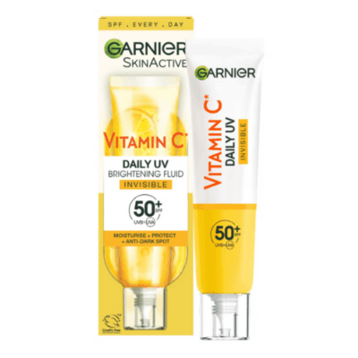 Garnier Vitamin C Daily UV Brightening Fluid Invisible SPF 50+ 40ml