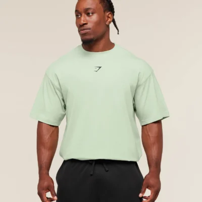 Gymshark Power T-Shirt Clay Green Outlet