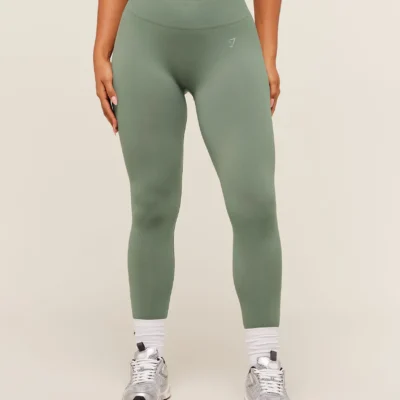Gymshark Soft Sculpt Leggings Unit Green