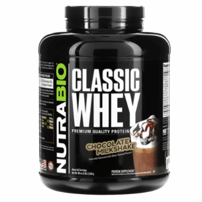 NutraBio Classic Whey Protein Powder 2.26kg