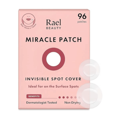 Rael Pimple Patches, Miracle Invisible Spot Cover - Korean (96 Patches) AMZ