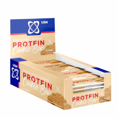 USN Trust Cookie Bar Speculoos Caramel 12X60g