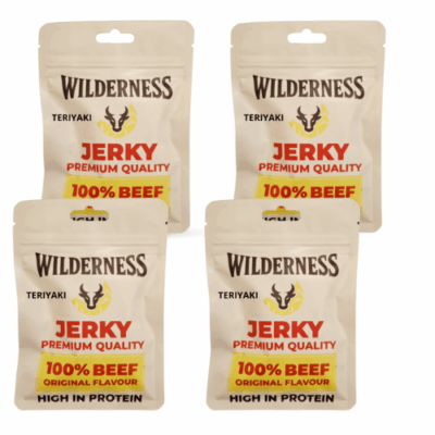 Wilderness Premium Beef Jerky – Teriyaki100G