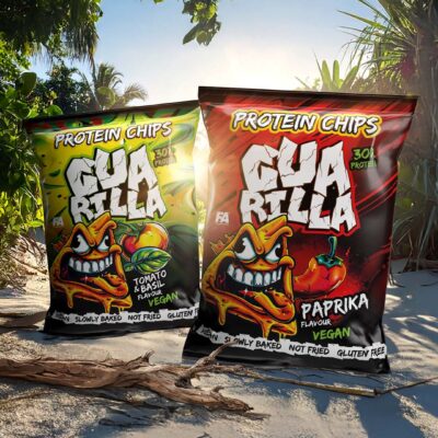 ⁦Guarilla Protein Chips 6x60g⁩ – תמונה ⁦3⁩