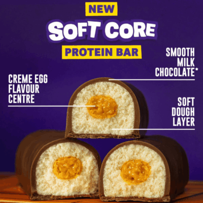 Grenade Soft Core Creme Egg Protein Bar 18x45g – תמונה 3