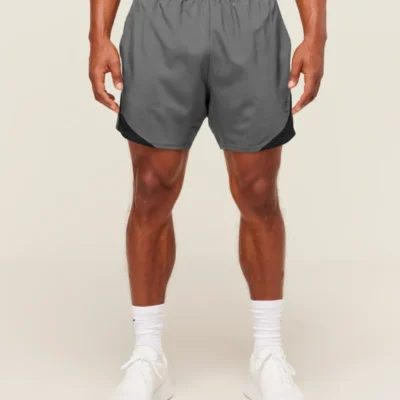 Gymshark Arrival Block 6" Shorts Dark Grey Outlet