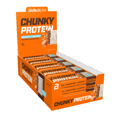BioTechUSA Chunky Protein Bar 20x50g – תמונה 3
