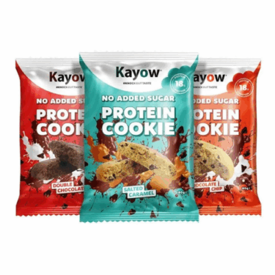 Kayow Nutrition No Added Sugar Protein Cookies 12x60g