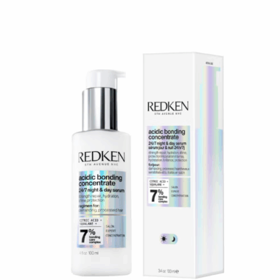 Redken Acidic Bonding Concentrate 24/7 Night and Day Hair Serum, Repair & Strengthen Damaged Hair 100ml