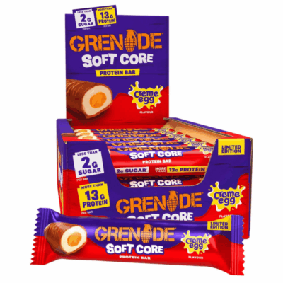 Grenade Soft Core Creme Egg Protein Bar 18x45g
