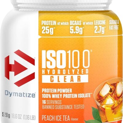 Dymatize ISO 100 Hydrolized Clear 512g Whey Protein Powder – תמונה 3