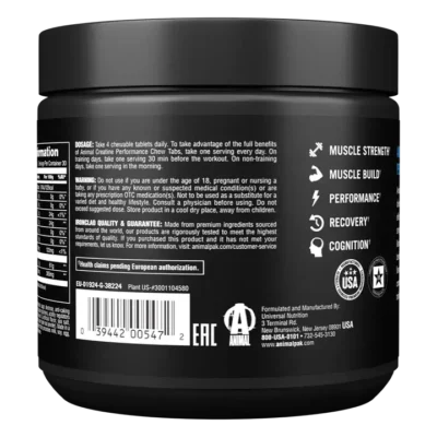 ⁦Animal Creatine Chews 120 Tabs⁩ – תמונה ⁦3⁩