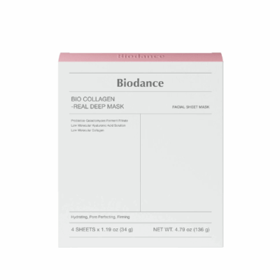 Biodance Bio Collagen-Real Deep Mask - hydrates and firms x 4