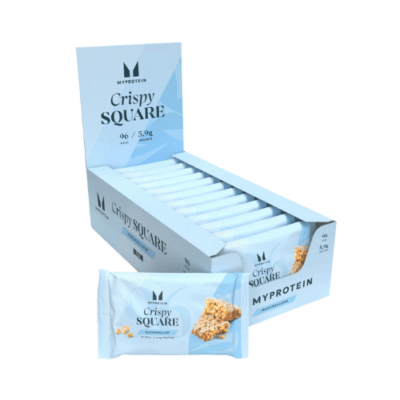 MyProtein Crispy Square Marshmallow Protein Snack 12x30g