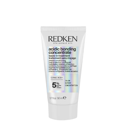 Redken Acidic Bonding Concentrate Leave-In Treatment, Bond Repair for Damaged Hair with Heat Protection 50ml