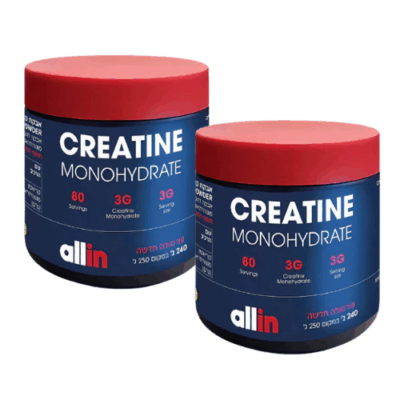 Two Allin Creatine Powder – 240g (80 Servings)