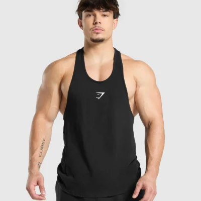 Gymshark Critical Stringer Black S Outlet