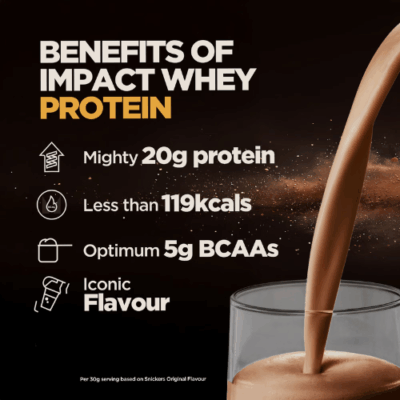Impact Whey Protein – SNICKERS 500G – תמונה 3