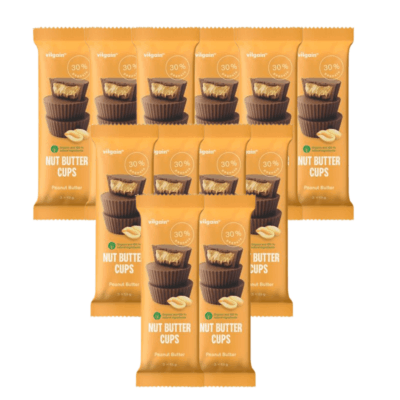 Vilgain Organic Nut Butter Cups (3x13g) 12 x 39g