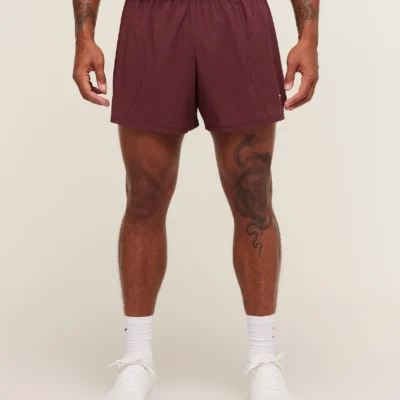 Gymshark Running 5" Shorts Rich Maroon XXL Outlet
