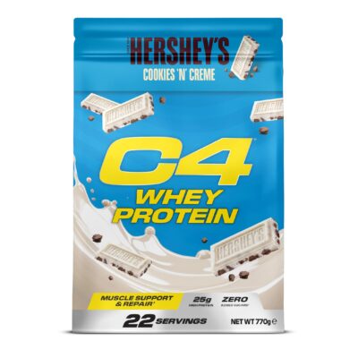 C4 Hersheys Cookies 'N' Creme Whey Protein Powder 770g