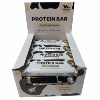 10X Athletic protein bars 12x55g