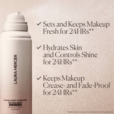 ⁦Laura Mercier Translucent Hydrating Setting Spray Ultra Blur 100ml⁩ – תמונה ⁦3⁩