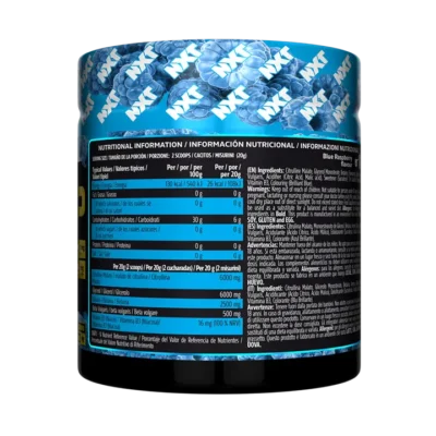 ⁦NXT Nutrition TNT Nuclear PUMP (Stim-Free) 500g⁩ – תמונה ⁦3⁩
