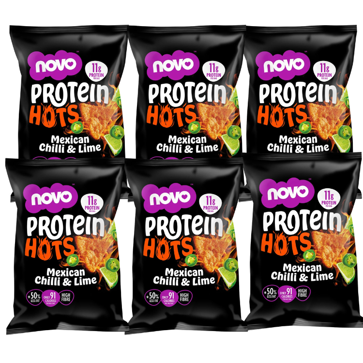 Novo Protein Hots Mexican Chilli & Lime 6x45g