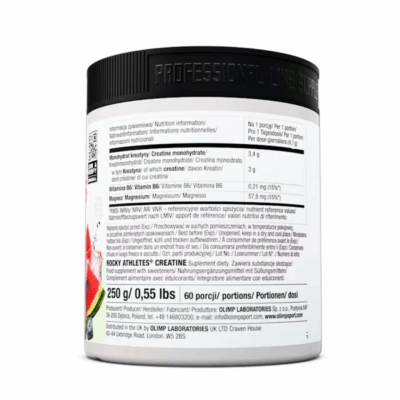 Rocky Athletes Creatine Olimp Nutrition 250 grams – תמונה 3