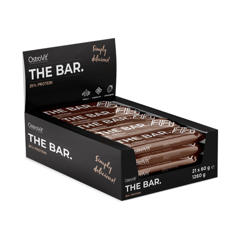 The Bar 25% Protein OstroVit 21 x 60g