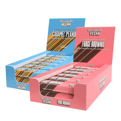 Two Barebells Soft Bar Vegan 24x55g